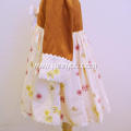 wholesale girls printed boutique autumn dresses